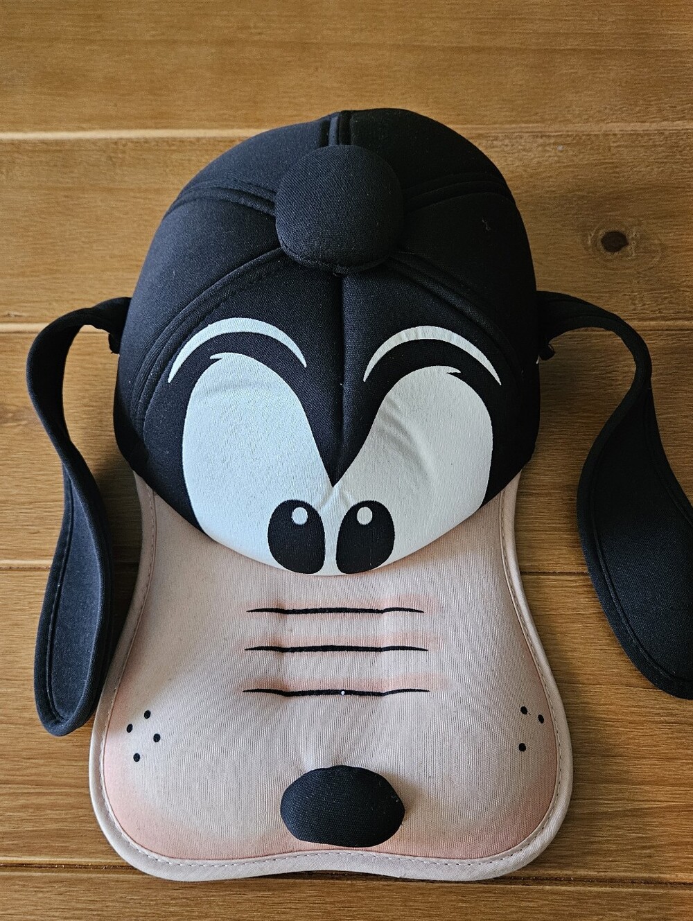 Adult Vintage Disney Parks Goofy Baseball Cap w Floppy Black Ears